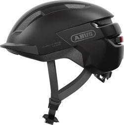 Abus PURL-Y ACE cykelhjelm i velvet black med genopladelig LED-lygte